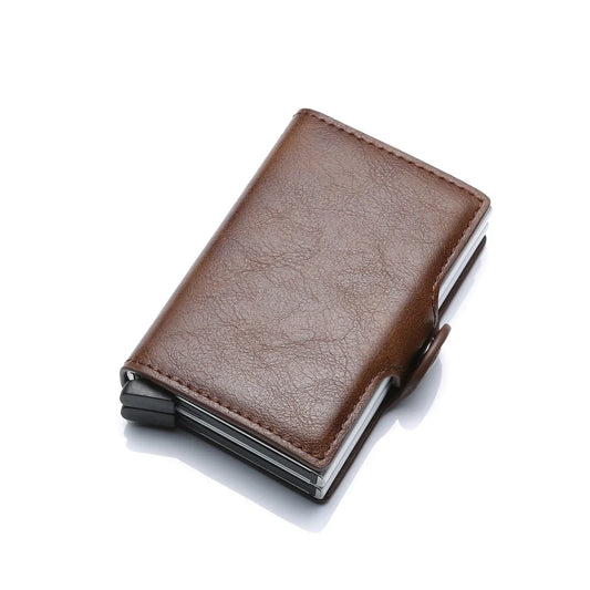 CardBuddy Dunkelbraun: Cardholder, Mini-Wallet, Brieftasche und Portmonee