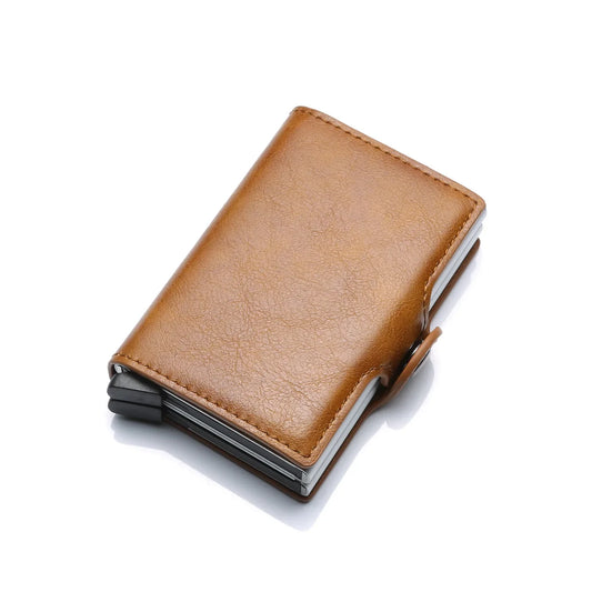 CardBuddy Hellbraun: Cardholder, Mini-Wallet, Brieftasche und Portmonee